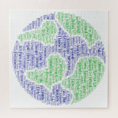 Puzzle des langues mondiales (Horizontal)