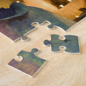 Puzzle Des lanternes éclairent le bâtiment en adobe, avec (Côté)