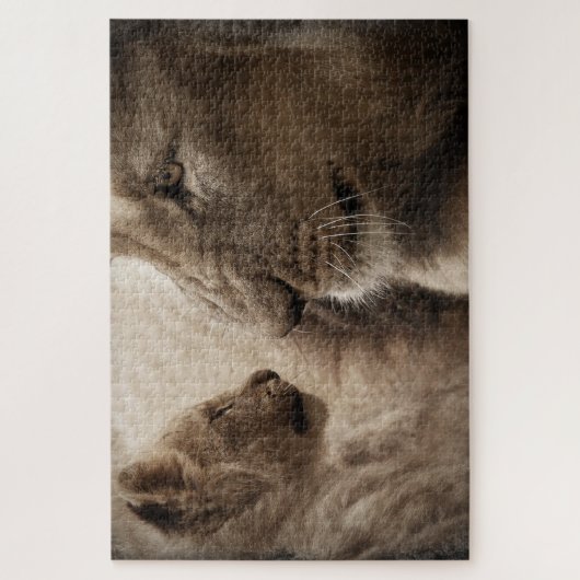 puzzle des lions (Vertical)