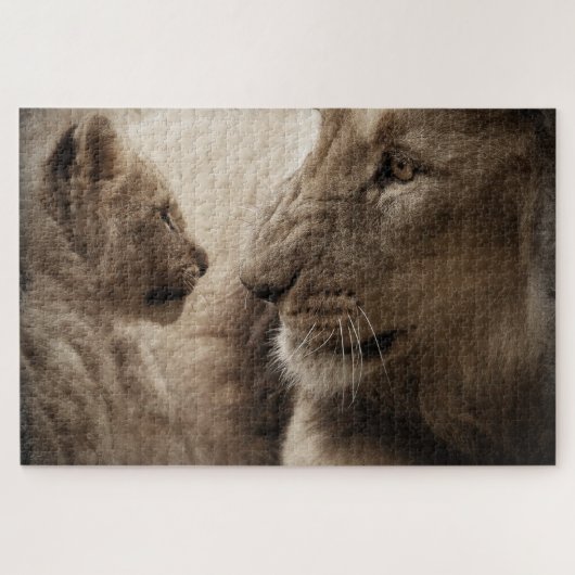 puzzle des lions (Horizontal)