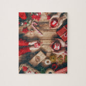 Puzzle des mains de Noël (Vertical)