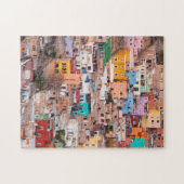 Puzzle Des maisons colorées sur la colline (Horizontal)