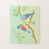 Puzzle des Merles Bleus (Vertical)