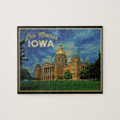 Puzzle Des Moines Iowa (Horizontal)