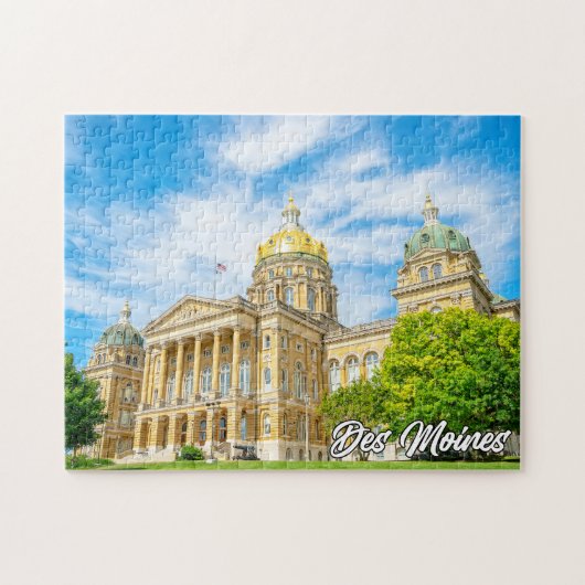 Puzzle Des Moines, Iowa, États-Unis (Horizontal)