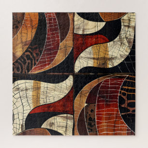 Puzzle des Motifs tribaux africains