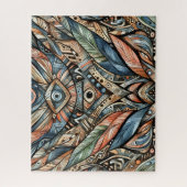 Puzzle des Motifs tribaux africains (Vertical)