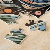 Puzzle des Motifs tribaux africains (Côté)