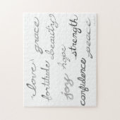 Puzzle des mots inspirants (Vertical)