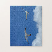 Puzzle des mouettes solitaires (Vertical)