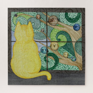Puzzle des oiseaux planétaires