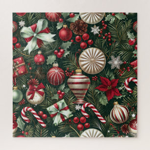 Puzzle des ornements de Noël