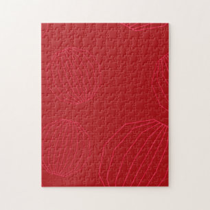 Puzzle Des ornements de Noël simples, modernes et fluides