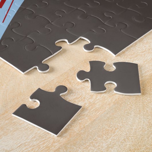 Puzzle Des ours conduisant un camion-poubelle (Côté)