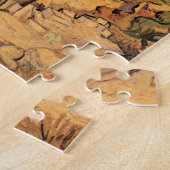 Puzzle Des peupliers sur la route à travers les collines  (Côté)