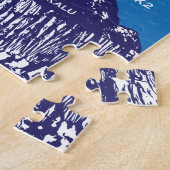 Puzzle des pics de l'Himalaya de 11x14 pour les av (Côté)