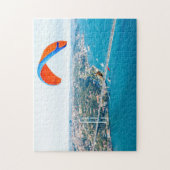 Puzzle Des pilotes pilotes volent au-dessus du Bosphore (Vertical)