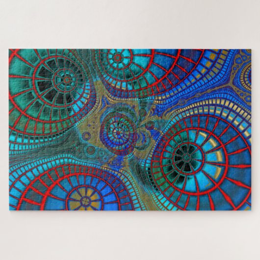 puzzle des roues d'énergie (Horizontal)