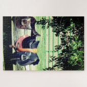 Puzzle des selles (Horizontal)