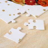 Puzzle des signes de paix avec Faux Stars & Flower (Côté)