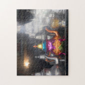 Puzzle Des Teintures À Vendre Sur Le Marché (Vertical)