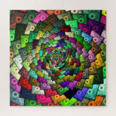 Puzzle Des tournesols Abstraits colorés (Horizontal)