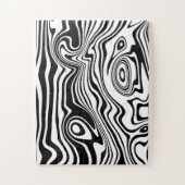 Puzzle des vagues Abstraites - Couleurs personnali (Vertical)