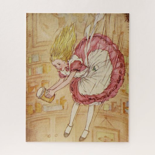 Puzzle Descente du trou de lapin (Vertical)