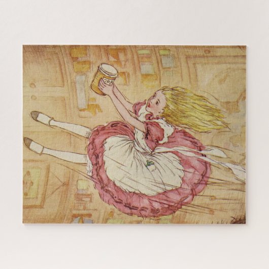 Puzzle Descente du trou de lapin (Horizontal)