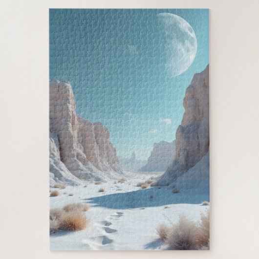 Puzzle Désert Blanc  (Vertical)