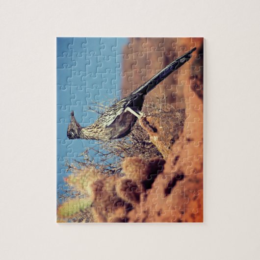 Puzzle Desert Roadrunner (Vertical)