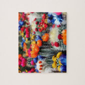 Puzzle Desert succulent flowering cactus plants photo (Vertical)