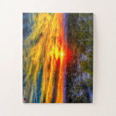 Puzzle Desert Sunset Texas (Vertical)