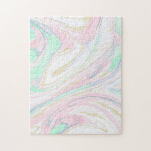 Puzzle Design abstrait marbrée classique