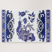 Puzzle Design classique de la Chine de saule bleu (Horizontal)