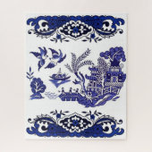 Puzzle Design classique de saule bleu (Vertical)
