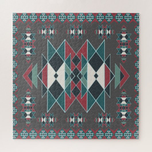 Puzzle Design de couverture d'art autochtone du sud-ouest (Horizontal)