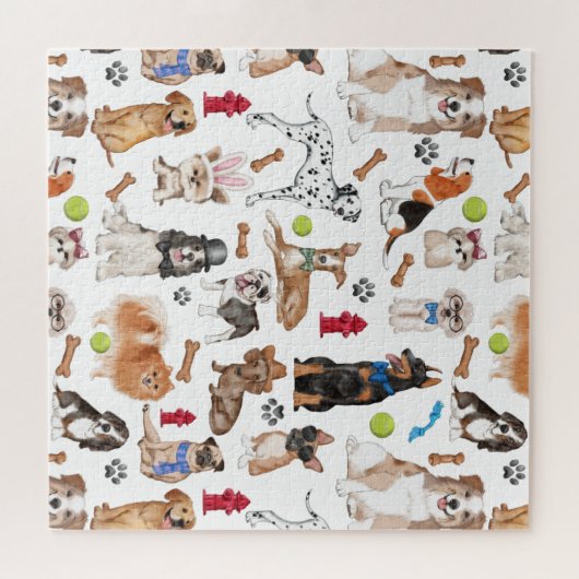 Puzzle Design de Cute Animals (Horizontal)
