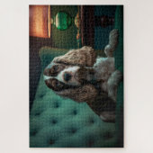 Puzzle Design de portrait classique de Cocker Spaniel élé (Vertical)