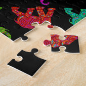 Puzzle Design de tuiles motifs Elephant Walk (Côté)