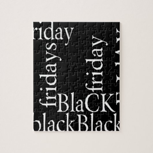 Puzzle Design de vendredi noir (Vertical)