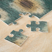 Puzzle Design décoratif de tissu Ikat par Chariklia Zarri (Côté)