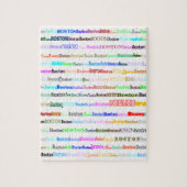 Puzzle Design II de Boston (Vertical)