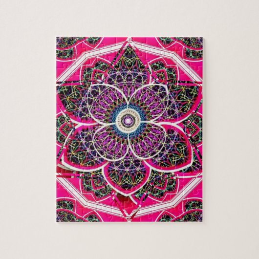 Puzzle Design Mandala (Vertical)