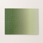 Puzzle Design minimal dégradé vert difficile (Horizontal)