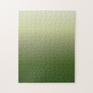 Puzzle Design minimal dégradé vert difficile