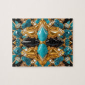 Puzzle Design moderne abstrait Bahamas Couleurs (Horizontal)