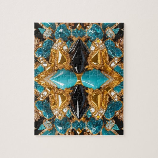 Puzzle Design moderne abstrait Bahamas Couleurs (Vertical)