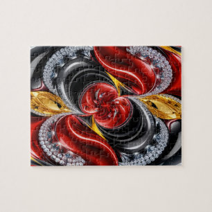 Puzzle Design moderne abstrait Couleurs allemandes