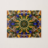 Puzzle Design moderne abstrait couleurs Brésil (Horizontal)